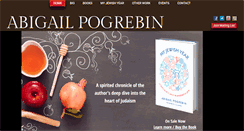 Desktop Screenshot of abigailpogrebin.com